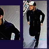 Officers would like to speak to the man pictured in connection with a burglary at a home in Priestsic Road, Sutton, on September 5.