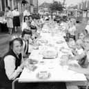 A Royal Wedding street party takes place on Mansfield's Beresford Street in 1981
