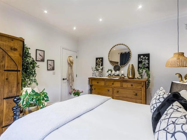 The property boasts ample space for a growing family.