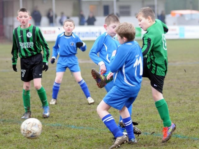 Mansfield Hosiery Mills U10s v Ashfield in 2013