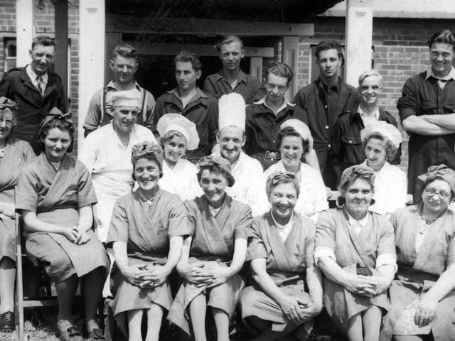 King's Mill Hospital staff in 1947.