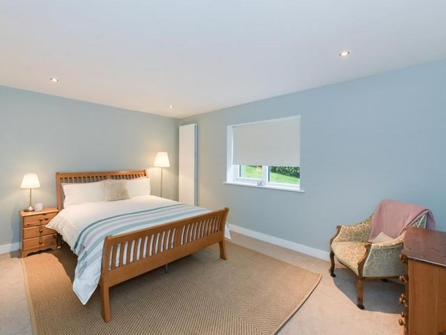 More bedroom comforts at the £1.25 million Burton Joyce house.