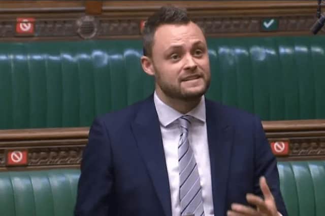 Ben in the House of Commons