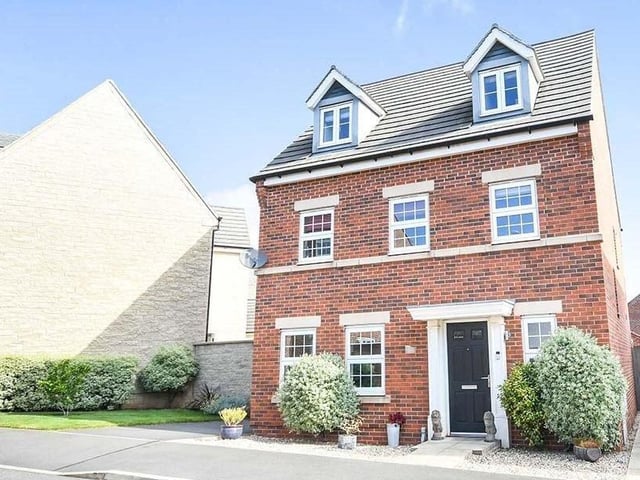 Another look at the fabulous frontage of the Kirkby property. There can't be many better-looking homes in the town.