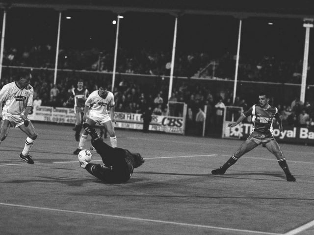 It was a tough day for Stags at the end of the 1989/90 season following this 4-0 defeat at Preston.