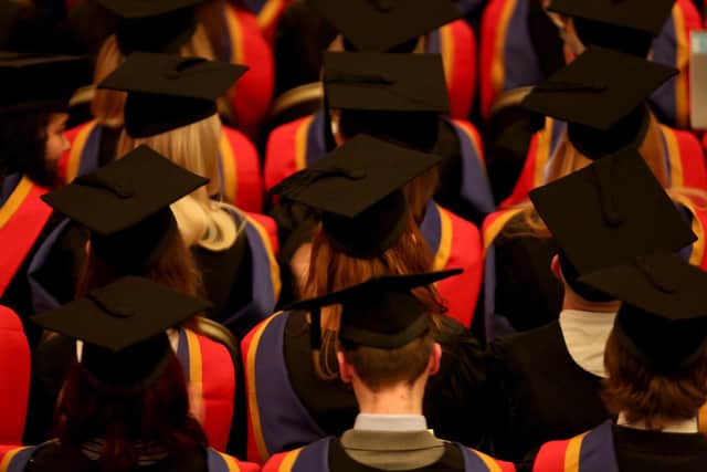 Across England, more children on free school meals are going on to universities and other institutions – but the number has been increasing at a slower rate than for their peers. (Photo by: Chris Radburn/PA/Radar)