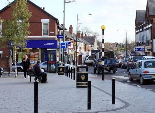 Eastwood town centre.