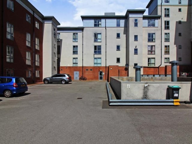 A view from the back of the Stockwell Gate complex.