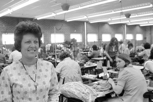 Kirkby's Meridian factory in 1973.