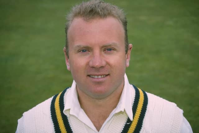 Andy Pick in his Nottinghamshire days.