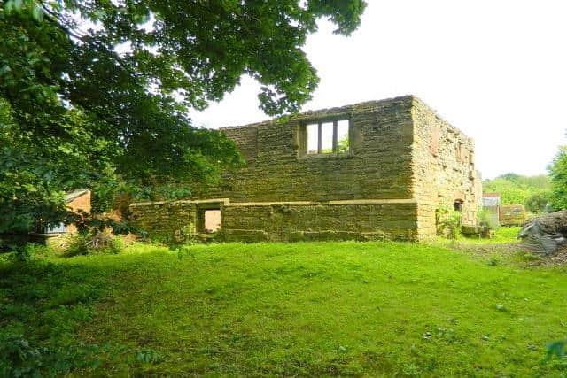 The remains of the medieval grade II listed Wansley Hall, in Bagthorpe, which is believed to date back to 1200. (PHOTO BY: Row Howl)