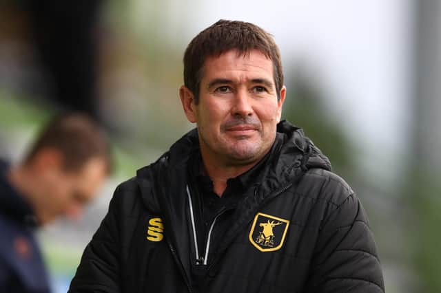 Mansfield manager Nigel Clough
