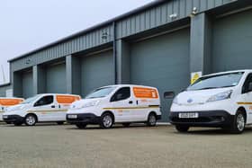 Via East MIdlands has added four Nissan eNV200 vans to its own fleet of vehicles.