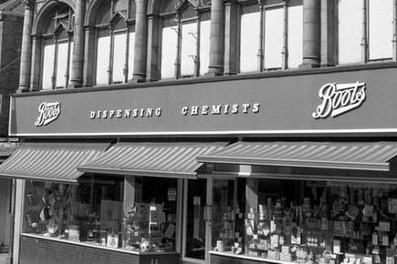 Boots was located here before it moved elsewhere in the town centre. The iconic, Grade II listed building at 11 Leeming Street was one of the first Boots stores in the country, opening in 1902 (or 1901), the building is now vacant and its future use is uncertain, however, Boots continues to operate in Mansfield in two active locations.