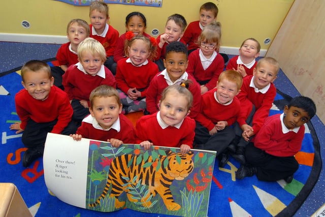 Morvern Park Primary School's Tiger group who were taught by Miss Machin in 2012