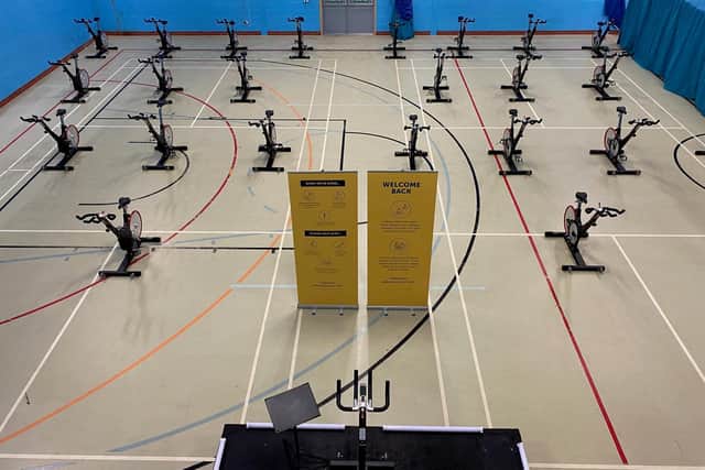 Despite gyms working hard to ensure workouts are socially-distanced, gyms are still set to close their doors. The new workout studio at Oak Tree Leisure Centre has been allowing socially-distanced classes to take place for the past few weeks.