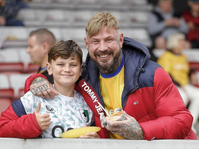 Mansfield Town fans watched a game to forget at Sincil Bank.