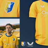 The new Stags home kit is unveiled.