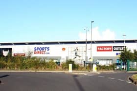 Sports Direct's Shirebrook depot.