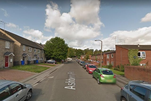 There were also 8 reports of violence and sexual offences near Ashberry Road.