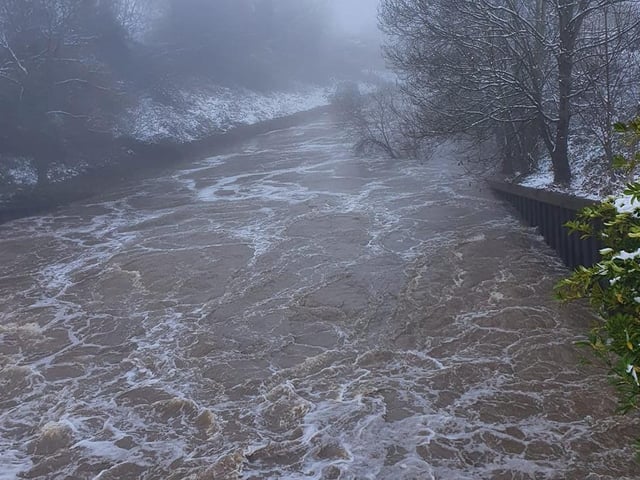 The River Don, taken at Marsh Gate by Clair Lewis.