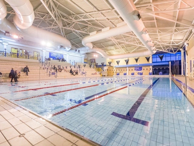 Water Meadows Leisure Complex and Rebecca Adlington Swimming Centre have adult pools for wellness swims. Visit each leisure centre's website for details on swim times and weekly sessions. Photo: Water Meadows in Mansfield.
