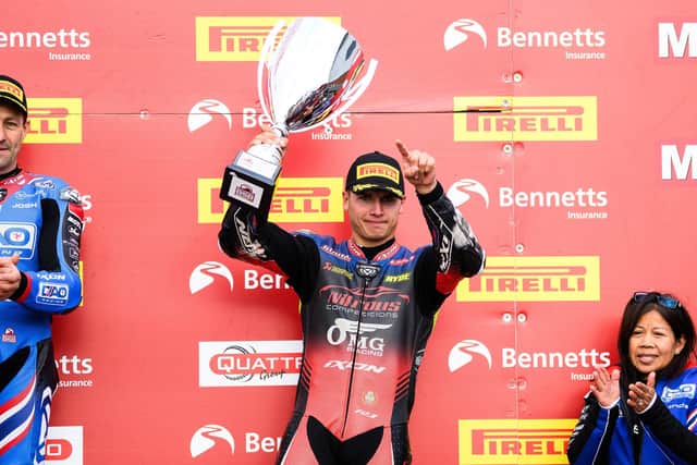 Kyle Ryde is one meeting away from retaining his British title - Photo by Michael Hallam