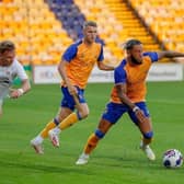 Kellan Gordon - back and raring to go for Mansfield Town.