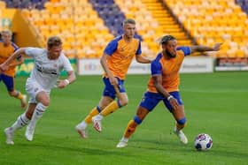 Kellan Gordon - back and raring to go for Mansfield Town.