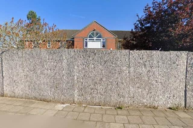The former Shires Care Centre at The Oval in Sutton, boarded up and fenced off since its closure seven years ago. (PHOTO BY: Google Maps)