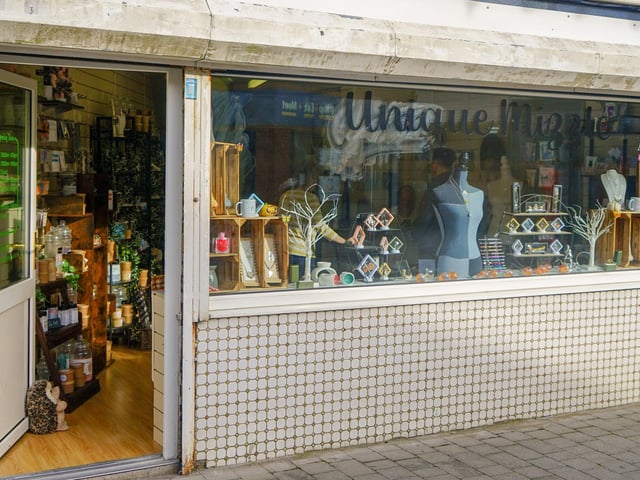 The shop is located on Low Moor Road, Kirkby. Unique Mizzle prides itself on 'handmade' or 'homemade' gifts.