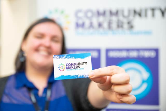 The Community Makers programme is available for people as young as 16 to get involved in.