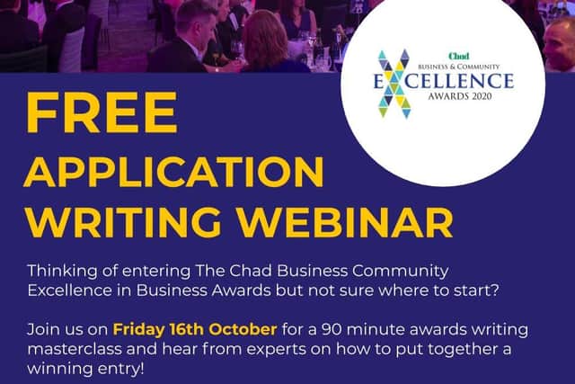 Sign up now for the Chad Business Awards webinar