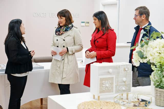 They also visited new jewellery shop, Once Upon a Time