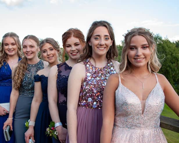 Samworth Church Academy students celebrated their annual Prom in glorious surroundings at the Rufford Park Golf and Country Club. Pictured left to right are: Ellie Harding, Lily Stafford, Issy Wilkinson, Anna Hitchcock, Laura Patterson and Chloe Wilson.