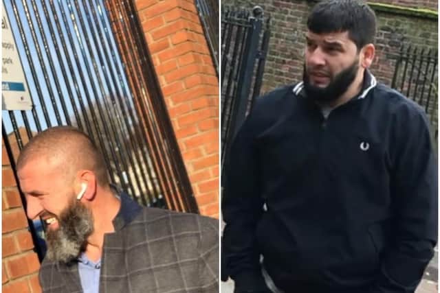 Brothers Defrim (left) and Jetmir Paci deny the modern slavery charges