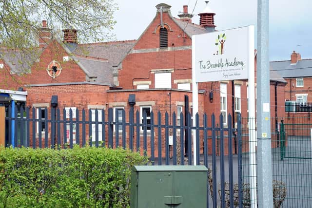 The Bramble Academy, Oxclose Lane, Mansfield Woodhouse. It was told by education watchdog Ofsted that it must improve at its last inspection.