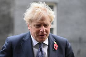 Britain's Prime Minister Boris Johnson. (Photo by Leon Neal/Getty Images)
