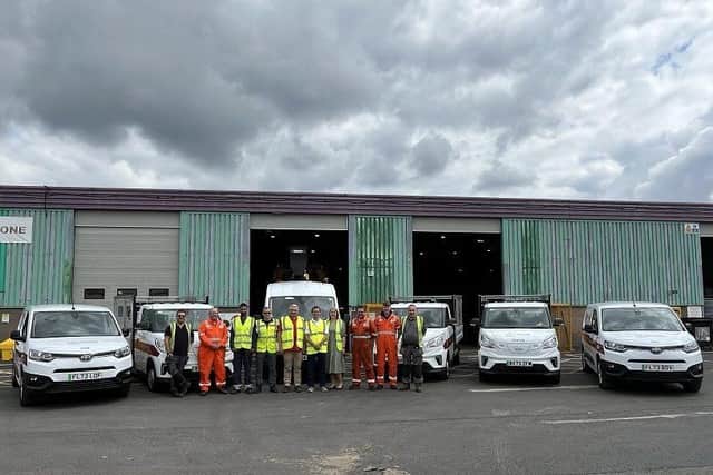 The new vehicle fleet