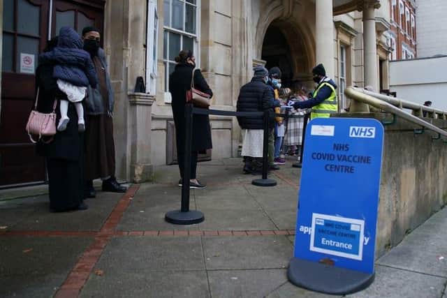 Across the UK, 35.7 million people have now had a booster or third jab – 62 per cent of over-12s.