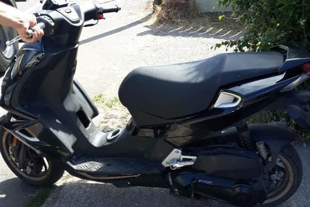 The moped was found in Kirkby.