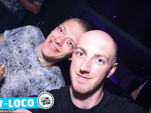 Smiling for the camera