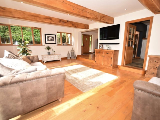 A last look at the living room, which is the ideal spot to entertain family and friends, especially as it has immediate access to the garden
