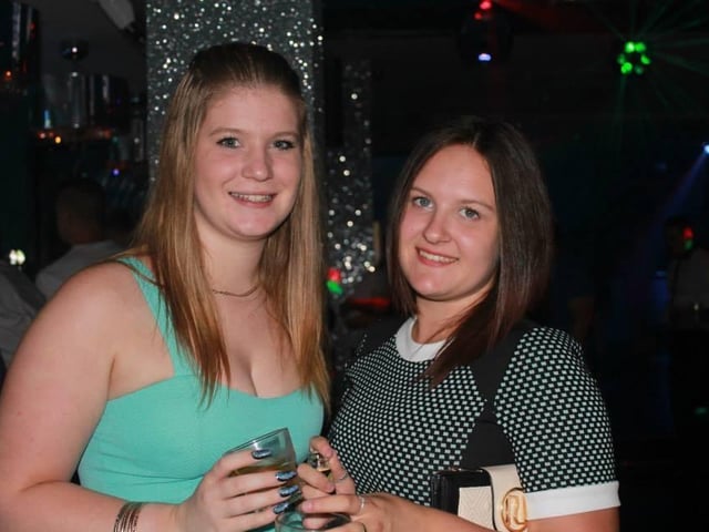 Enjoying a night out