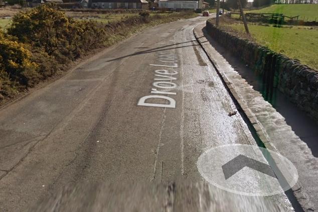 Drove Loan, Bonnybridge will be closed until November 18 for carriageway resurfacing works. Picture: Google.