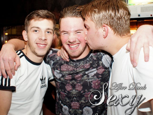 A quick kiss on the cheek!
