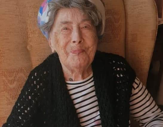 Margaret Young who is 110 -  Picture: Ashcroft Care Home
