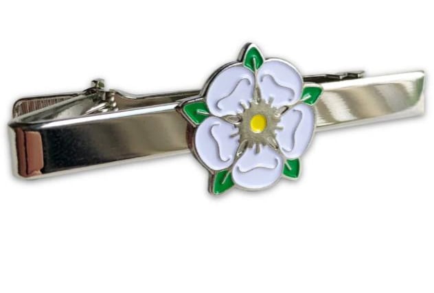 Finally, this Yorkshire rose tie bar is perfect to lift any tie you own giving a smart and classy finish to your outfit.