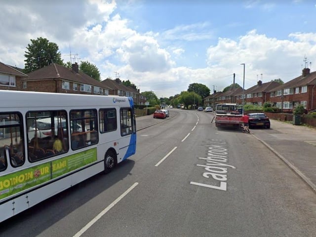 In the Grange Farm & Ladybrook area, 2.8% of households were overcrowded.