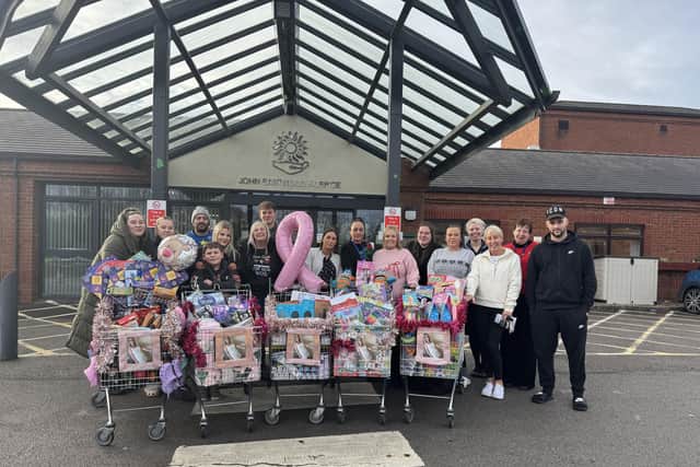 The family of Sarah Taylor have donated hundreds of items to John Eastwood Hospice in her memory thanks to the support of the community